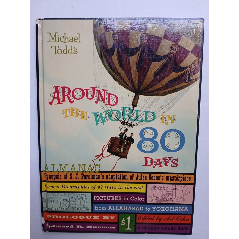 1956 Around the World in 80 Days Adventure Epic Movie Souvenir Program‎ Book